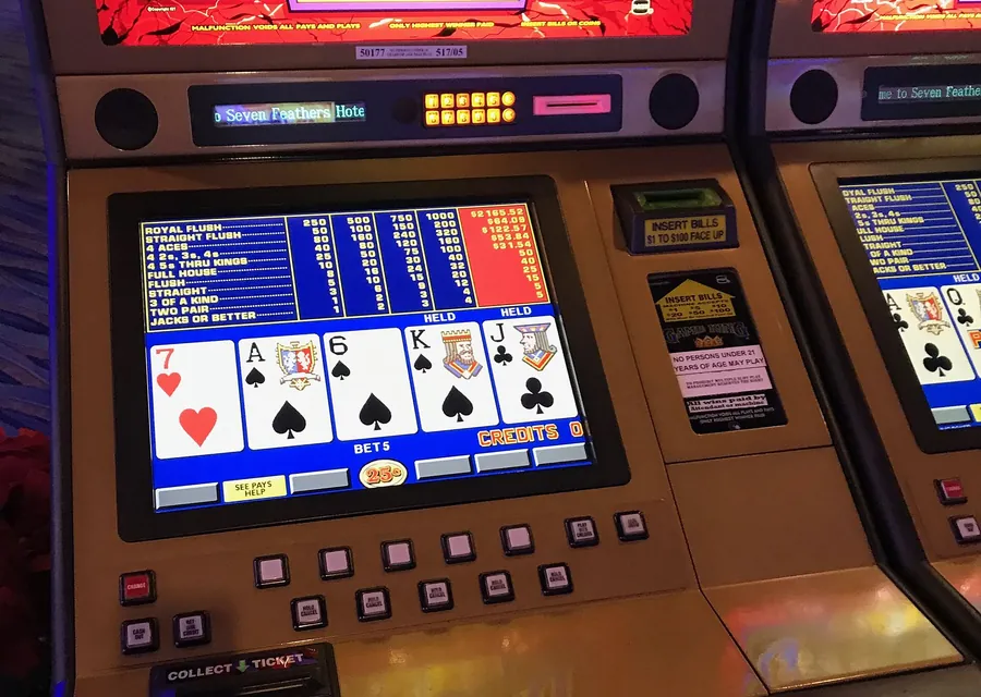 Videopoker og udbetalingstabellen